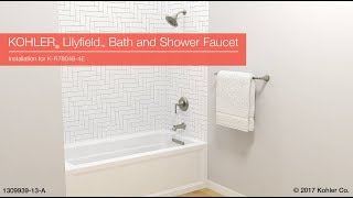 Installation  Lilyfield Bath and Shower Faucet [upl. by Coppinger231]