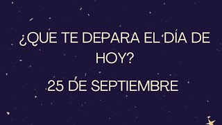 Leo Virgo Libra y Escorpio  25 de Septiembre [upl. by Winnie]