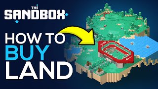 How To Buy Land In Metaverse Sandbox  The EASIEST Method In 2024 [upl. by Nnaira]