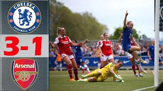 Chelsea vs Arsenal Match Highlights  WSL 2324  Chelsea Women vs Arsenal Women [upl. by Eppilihp]