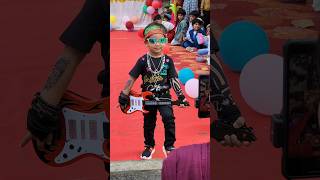 Little Rock Star Ayansh Ramp Walk 😎 shorts youtubeshorts trending childrensday rockstar cute [upl. by Vahe428]