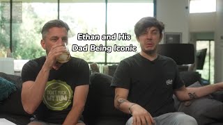 Ethan and His Dad Being Iconic for 2 Minutes and 56 Seconds [upl. by Euqinahc]