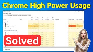 How To Fix Google Chrome Very High Power Usage Windows 1110  High Power Usage Chrome Easiest Way [upl. by Rosse316]