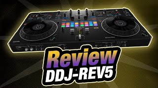 Review controlador Pioneer DJ DDJREV5 [upl. by Tomasina729]