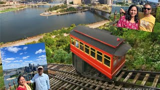 Duquesne Incline  Pittsburgh PA  Historic place Must visit [upl. by Dorena]