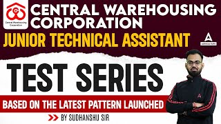 Test Series for Central Warehousing Corporation 2023  Junior Technical Assistant  By Sudhanshu sir [upl. by Manvil710]