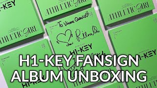 H1Key  Athletic Girl Unboxing 8 Albums  Fansign Experience [upl. by Nickerson]