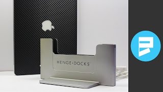 Henge Docks MacBook Pro with Retina Display Vertical Dock Review HengeDocks [upl. by Jerry]