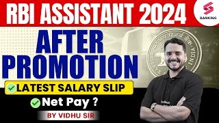 RBI ASSISTANT Latest Salary Slip 2024  RBI Assistant Perks amp Allowances 2024  By Vidhu Sir [upl. by Heringer]