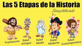 Las 5 Etapas de la Historia [upl. by Lind]