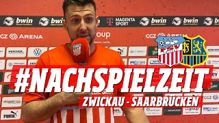 FSV TV  NACHSPIELZEIT  FSV Zwickau  1 FC Saarbrücken 31 Spieltag [upl. by Larson]