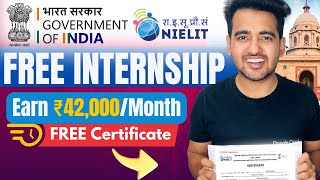 Free Online Internships for College Students  Government Internships  Tulip amp Nielit Internship [upl. by Johnnie]