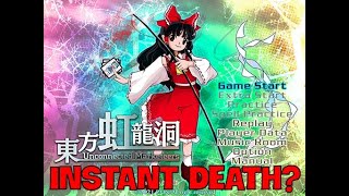 Touhou 18  Unconnected Marketeers Demo  Instant Death Glitch [upl. by Melquist407]