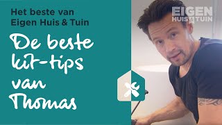 Tips van Thomas ‘Badkamer kitten zo doe je dat’  Klustips van Thomas  Eigen Huis amp Tuin Helpt [upl. by Ardnalahs]