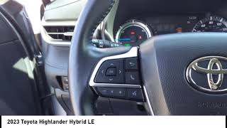 2023 Toyota Highlander Hybrid Orange CA U42686 [upl. by Alios]