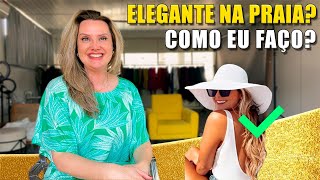 ELEGANTE NA PRAIA  Moda [upl. by Mmada]