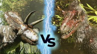 TOROSAURUS vs YUTYRANNUS  Ark Ascended [upl. by Eustacia]