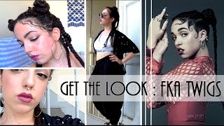 Get the look  FKA TWIGS Makeup Coiffure Diy Tenue [upl. by Kile]