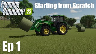 STARTING FROM SCRATCH in Riverbend Springs  FS25  Farming Simulator 25 [upl. by Anastasius]