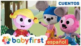 Cuentos para dormir  Cuentos y Amigos  El Ratón De Campo Y El Ratón De Ciudad  BabyFirst Español [upl. by Ahsiekram]