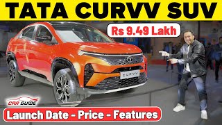 2024 Tata CURVV SUV Launch Date  Price in India  Safety  Review  🔥 Hyundai Creta amp Seltos Rival [upl. by Llehcnom]