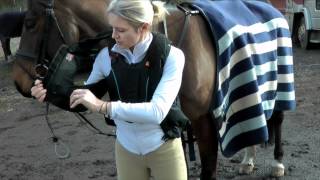 HitAir Jackets  Using Your HitAir Jacket  HorseandRider UK [upl. by Nigem]