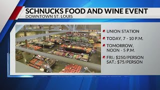 Schnucks holding food and wine event tonight [upl. by Falito]