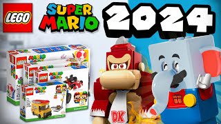 LEGO ELEPHANT MARIO Super Mario 2024 Sets  Super Mario Wonder [upl. by Ahseya]