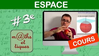 LE COURS  Espace  Troisième [upl. by Eenaj]