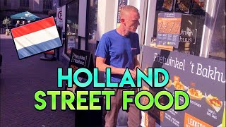 STREET FOOD HOLLAND  JEDZENIE ULICZNE HOLANDIA [upl. by Acireed133]