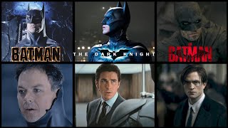 Batman All Suit Up Scenes 19892022 4K IMAX [upl. by Alinna56]