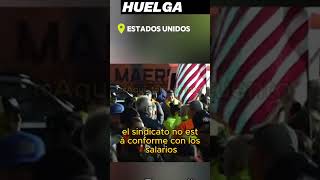 Comienza la huelga masiva en los puertos de Estados Unidos huelga usa huelgamaritima sindicato [upl. by Cleo]