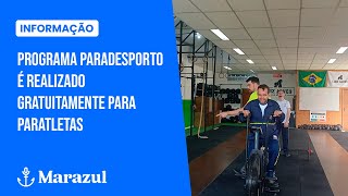 Programa paradesporto é realizado gratuitamente para paratletas [upl. by Nnaeirb987]