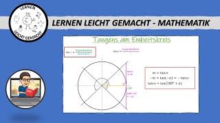 Tangens Steigung einer Geraden und Einheitskreis [upl. by Aliemaj]