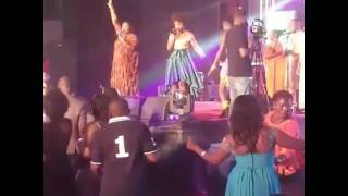 Becca Wiyaala join Yvonne Chakacha to perform ‘Thank You Mr DJ’ [upl. by Arbmat]