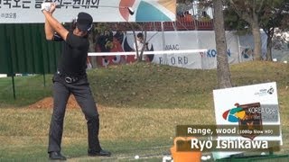 1080P SLOW Ryo Ishikawa Wood Golf Swing2012 1 [upl. by Kunin]