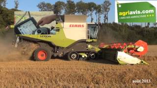 Claas Lexion 780 vue par Agriaviscom [upl. by Alla]