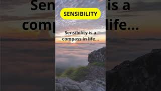 SENSIBILITY [upl. by Ivo]