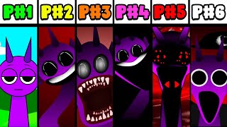 Phase 1 VS Phase 2 VS Phase 3 VS Phase 4 VS Phase 5 VS Phase 6 in Incredibox Sprunki [upl. by Fira]