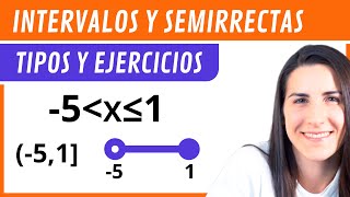 INTERVALOS y SEMIRRECTAS 🟧 Tipos Representación y Ejercicios [upl. by Orman]