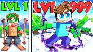 FASTEST in SKI Race Clicker roblox [upl. by Dita]