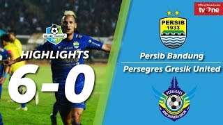 Persib Bandung vs Persegres Gresik United 60 All Goals amp Highlights [upl. by Pantia]