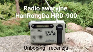 Radio awaryjne HanRongDa HRD900 Unboxing oraz recenzja [upl. by Etyak328]