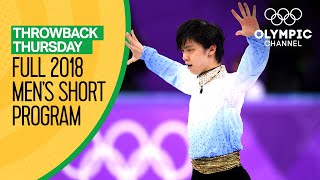 Full Mens Figure Skating Short Program  PyeongChang 2018  Throwback Thursday [upl. by Aiek]