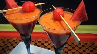 Gazpacho con sandia  La Cocina de Loli Domínguez Loli Domínguez [upl. by Krystal978]