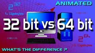 32 bit vs 64 bit [upl. by Enahsed]