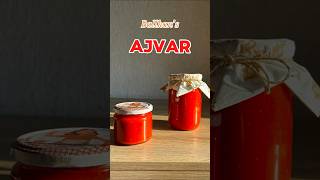 How to make AJVAR The famous Balkan Ajvar that all people love🥫🍅🌶️foodsloverrecipes food ajvar [upl. by Aicil220]