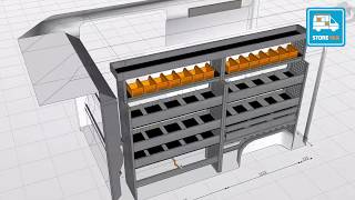 StoreVanNederland  CAD tekenprogramma [upl. by Lekar804]