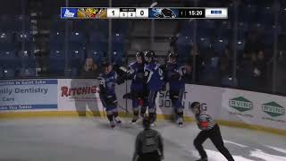 Ēriks Mateiko Goal vs Victoriaville Tigres 12102024  QMJHL [upl. by Cherrita]