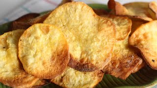 CHIPS DE BATATA DOCE NA AIRFRYER OU FORNO [upl. by Leah688]